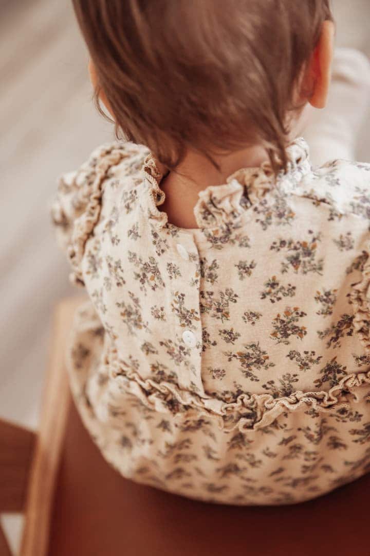 Viola Romper with Bow