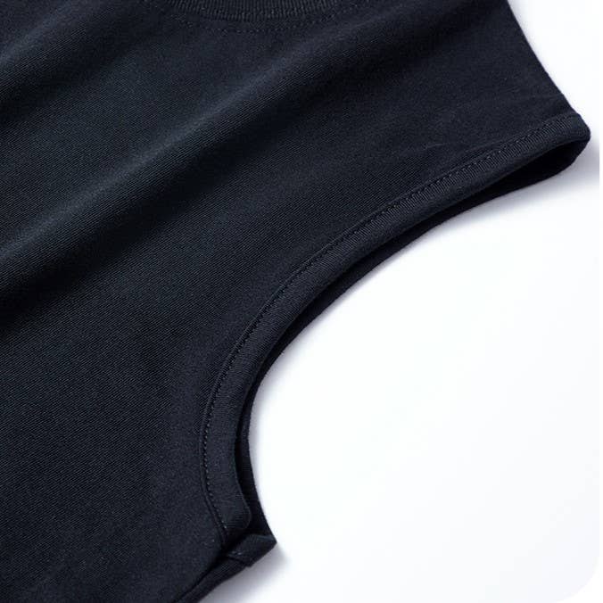 Essential basic plain cotton workout muscle tank top