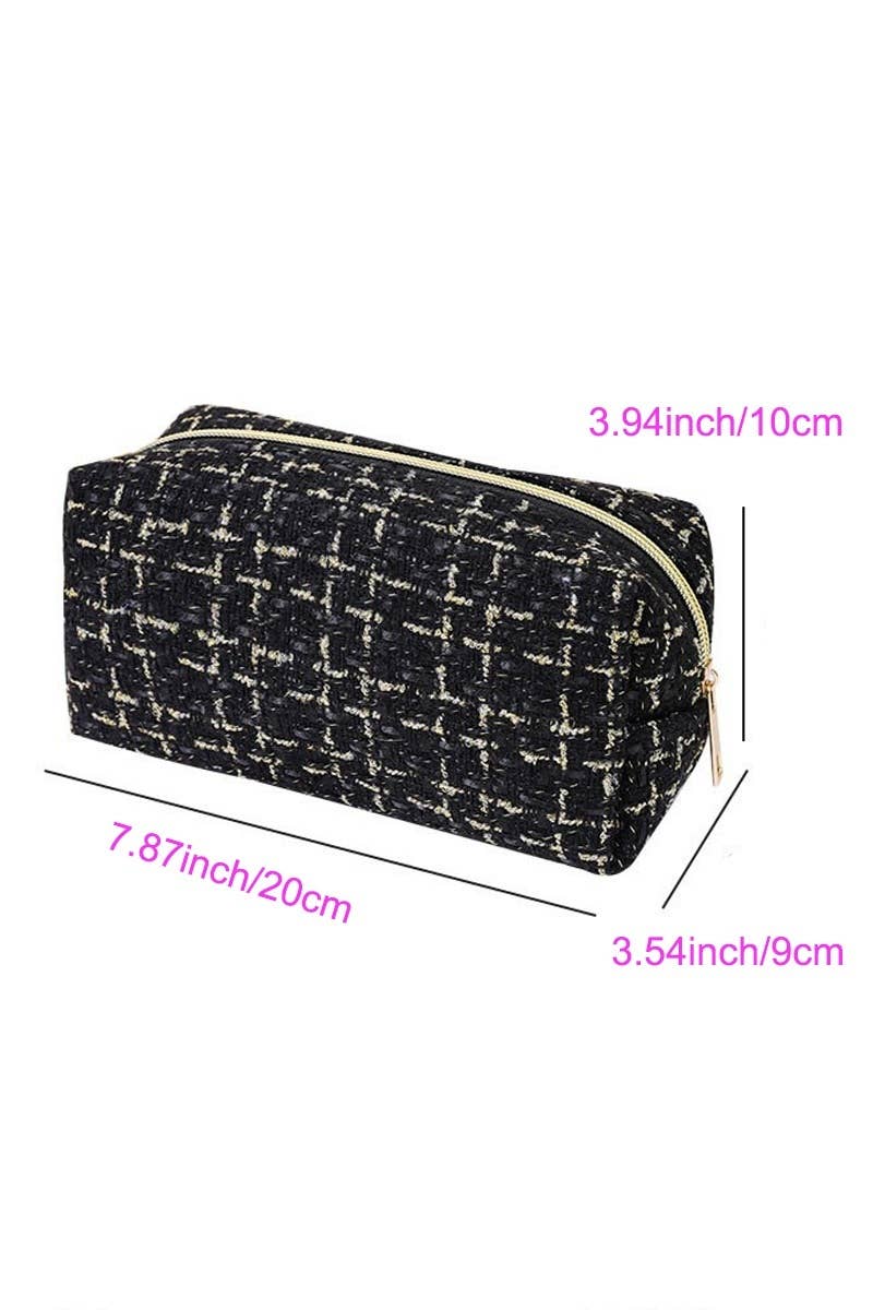 Woven Cosmetic Bag