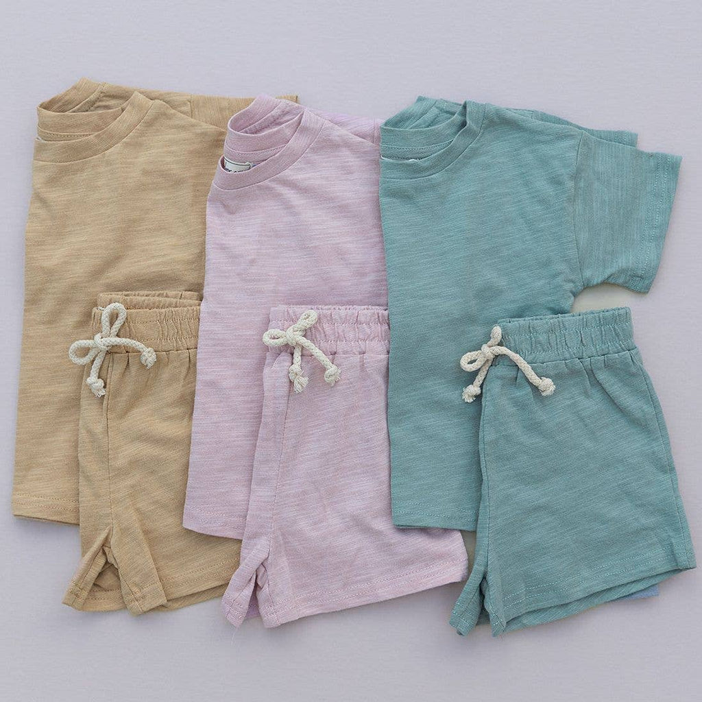 Organic Cotton T-Shirt & Short Set