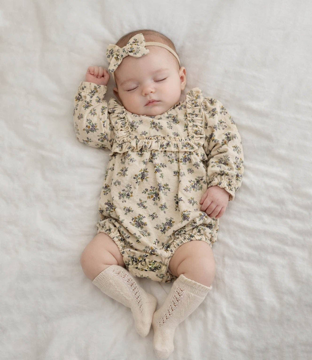 Viola Romper with Bow