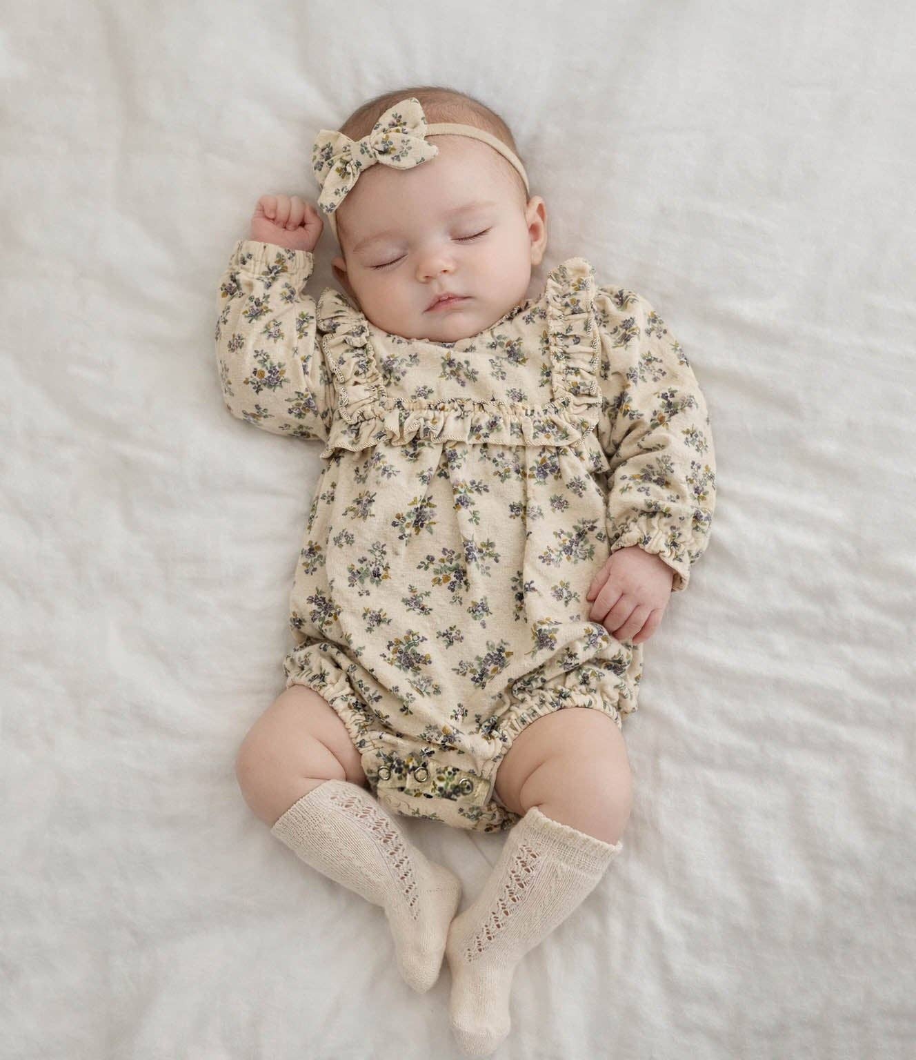 Viola Romper with Bow