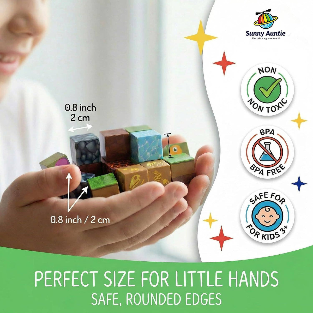 Magnetic Building Blocks Dinosaur Set