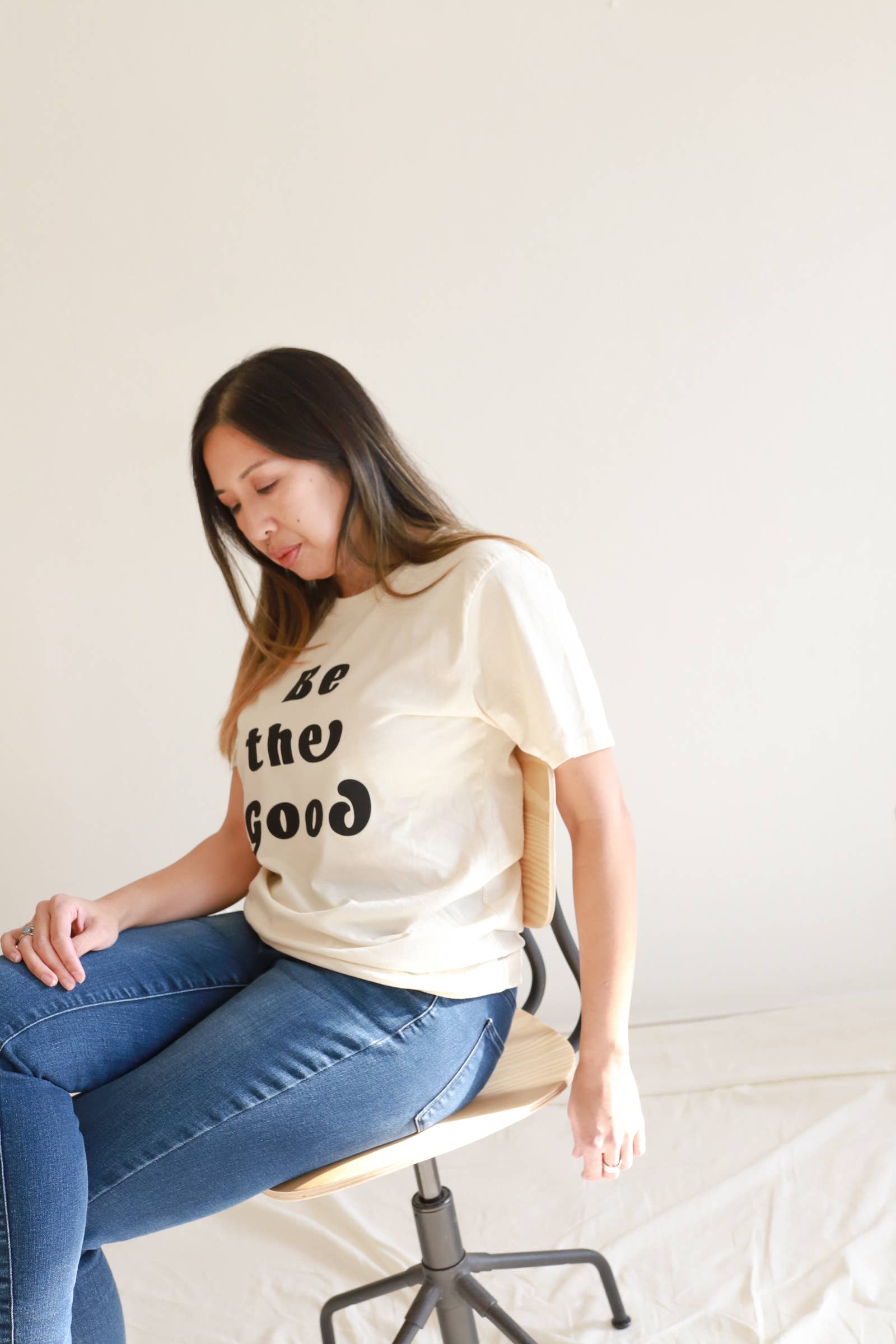 Womens Graphic Tshirt - Be The Good - Cotton Shirts