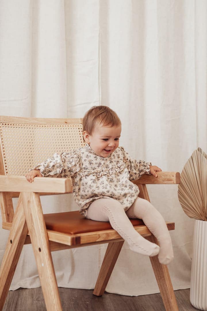 Viola Romper with Bow