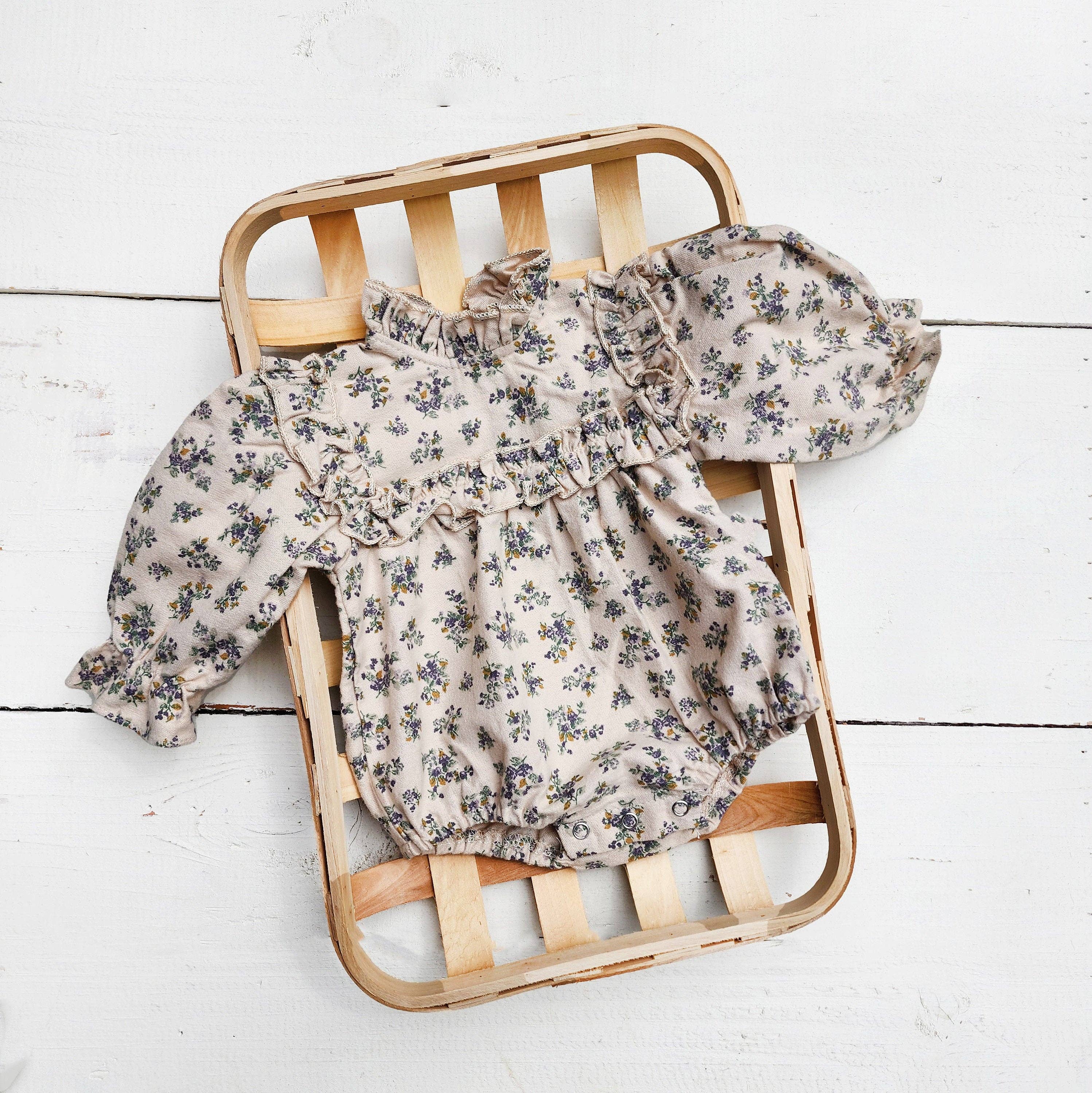 Viola Romper with Bow